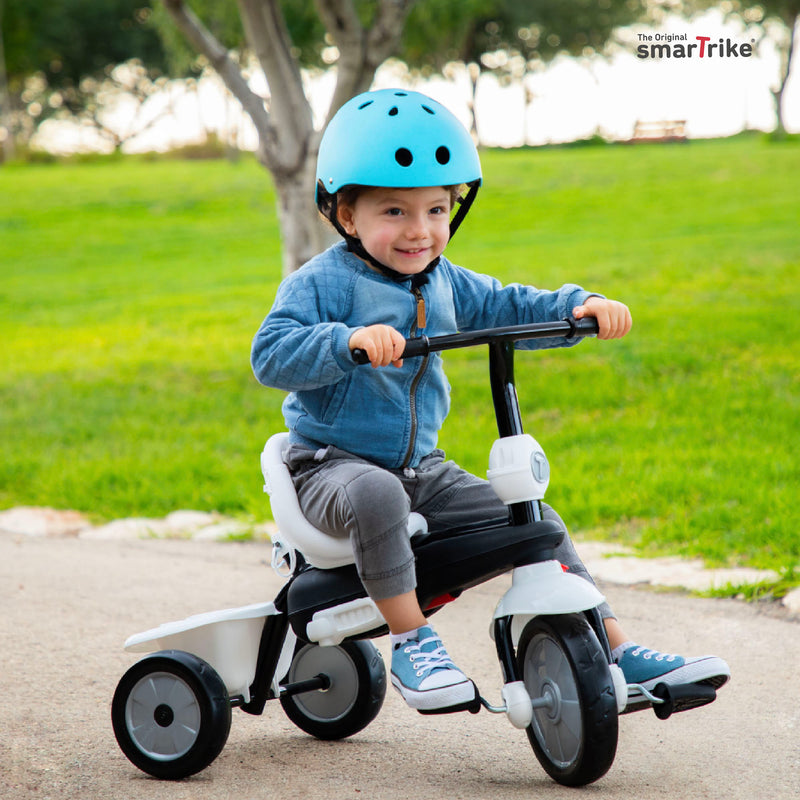 smarTrike Adjustable Vanilla Plus Baby and Toddler Tricycle Bike, Black (Used)