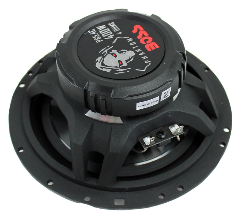 2) NEW BOSS AUDIO 6.5" 4-Way 400W Car Coaxial Speakers Stereo (Refurbished)