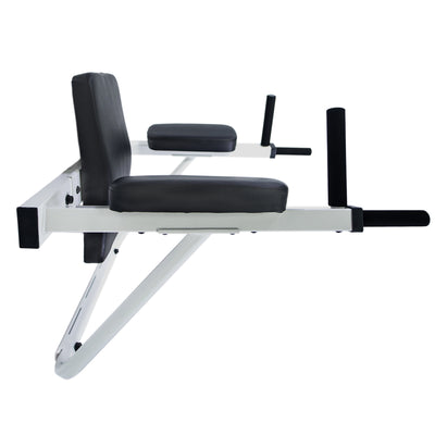 Ultimate Body Press DSVKR-W Wall Mount Dip Station w/ Vertical Knee Raise, White
