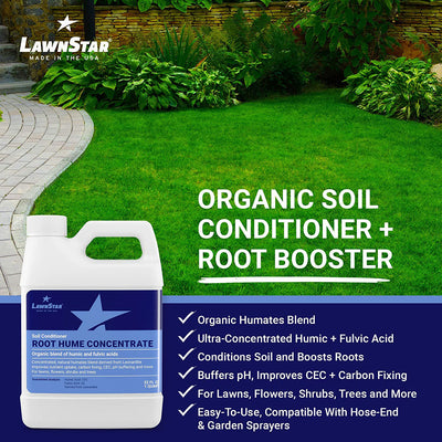 LawnStar Organic Soil Conditioner, 32 Ounce (3 Pack)