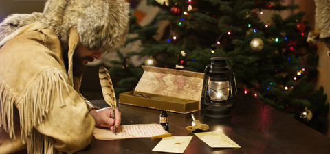 Trapper writes a letter to Santa