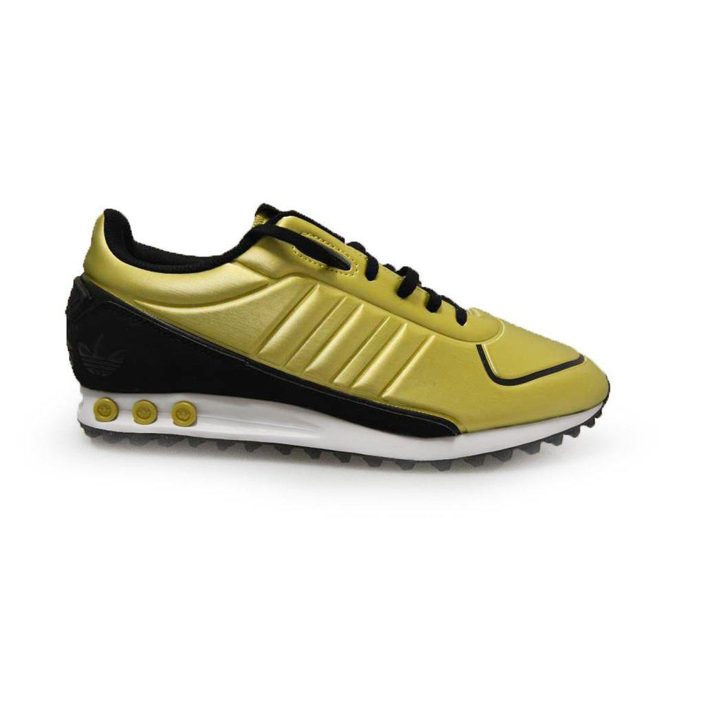 Árbol genealógico Preconcepción calor Mens Adidas LA Trainer II - BB5401 - Gold Black Trainers – Foot World