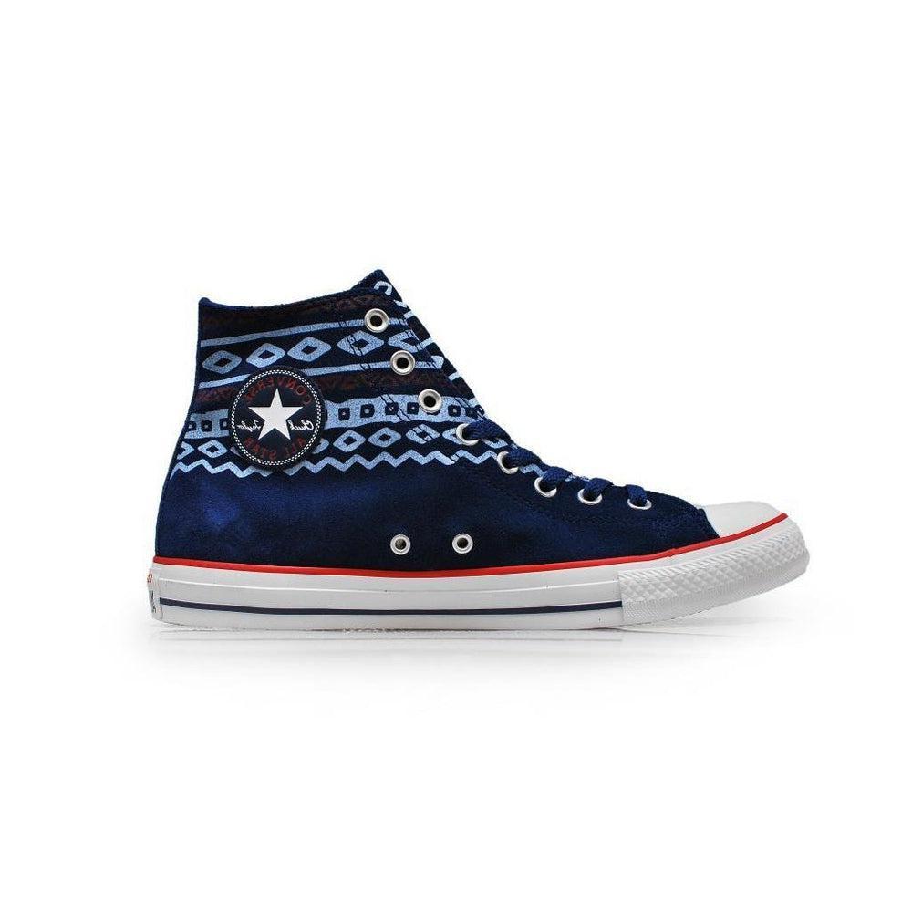 Unisex Converse Chuck Taylor CT Ox Hi - 146807C - Victorian Blue Trainers –  Foot World
