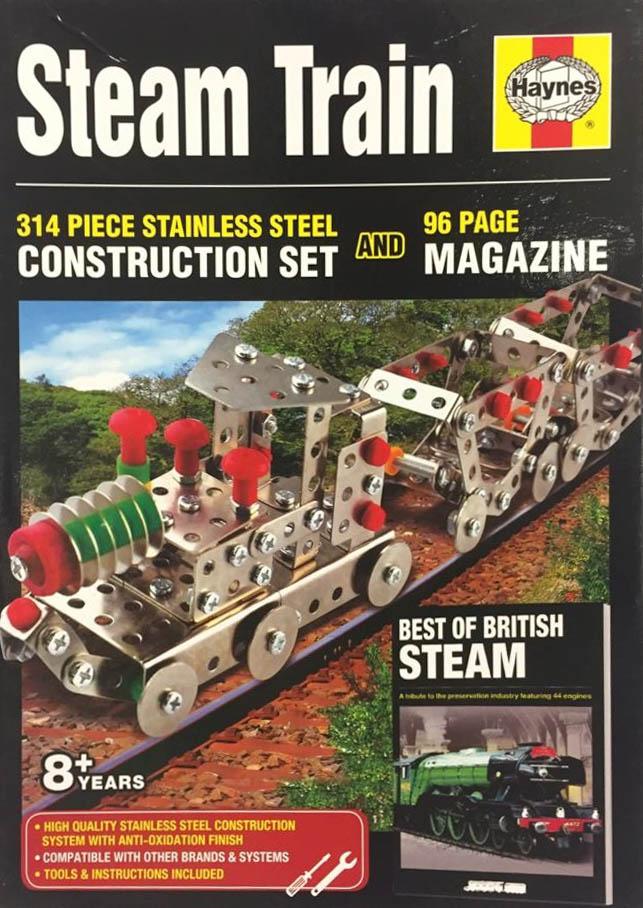 haynes steam train construction set