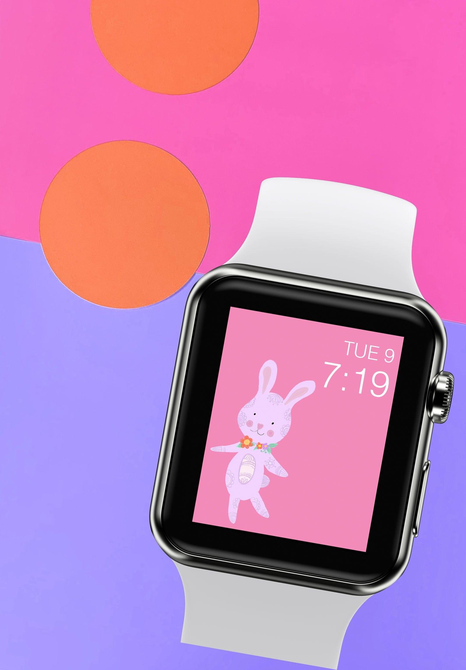 Bunny Apple Watch Wallpaper – Fi Foott
