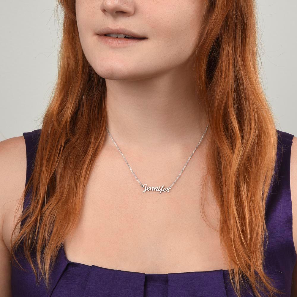 Future Wife - Forever and Always Name necklace