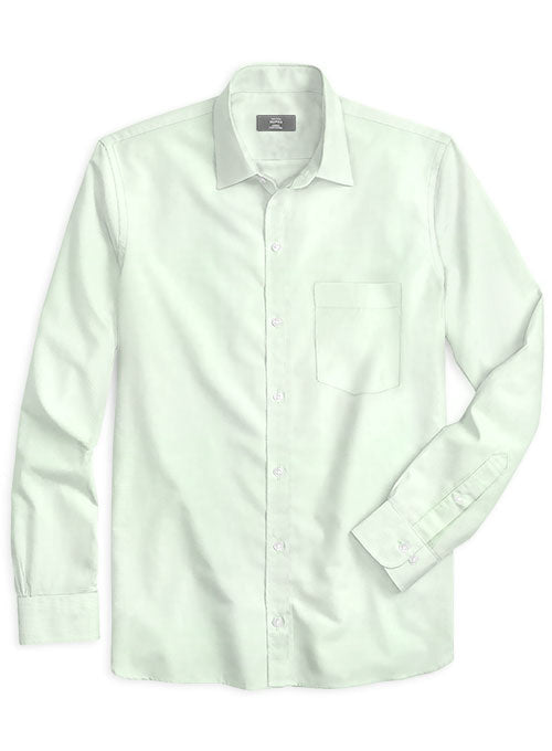 Italian Cotton Pale Green Shirt