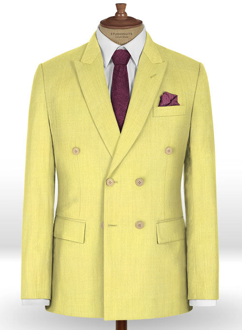 StudioSuits- Napolean Yellow Wool Jacket