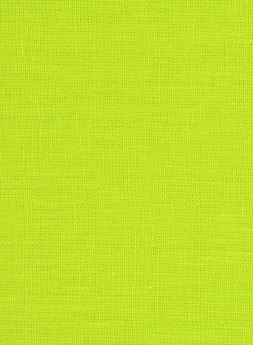Pure Neon Green Linen Jacket - StudioSuits