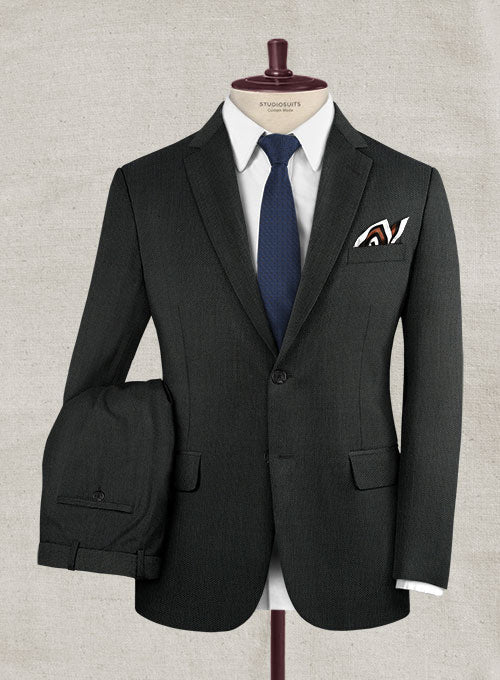 Scabal Ellio Gray Wool Suit - StudioSuits