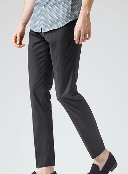 Yarn Dyed Chino Tailored Pants - StudioSuits
