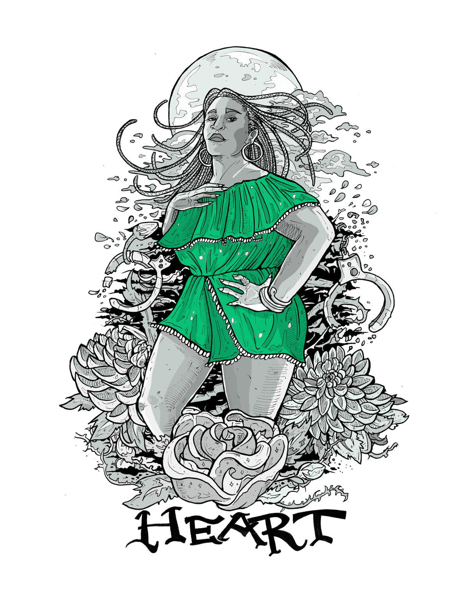 heart chakra art