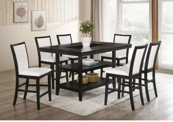 mollai collection 7 piece dining set