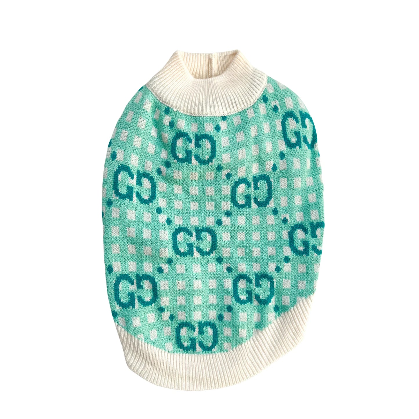 Gucchihuahua Knit - Teal