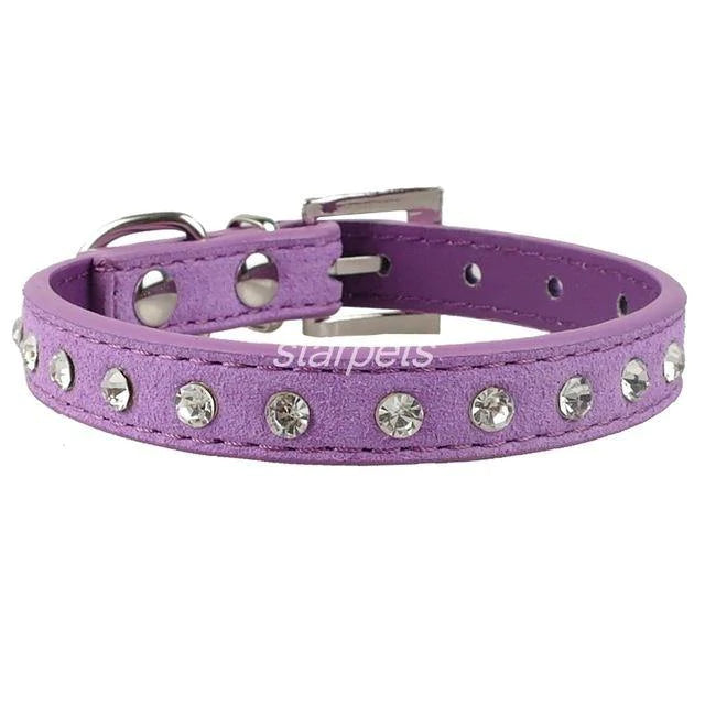 Chihuahua Shiny Rhinestone Collar