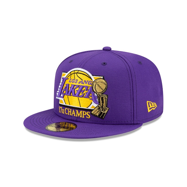 lakers 17x champions hat