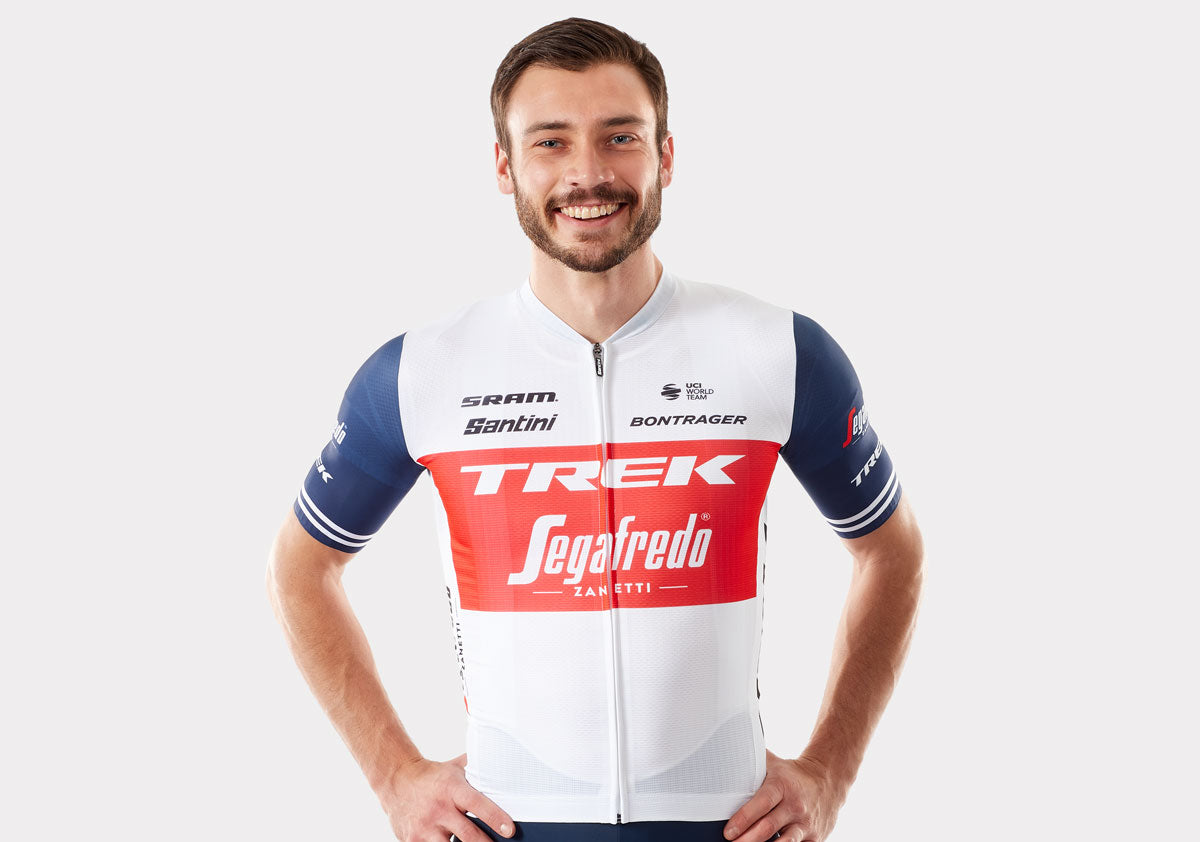 Santini レインジャケット Trek L Segafredo