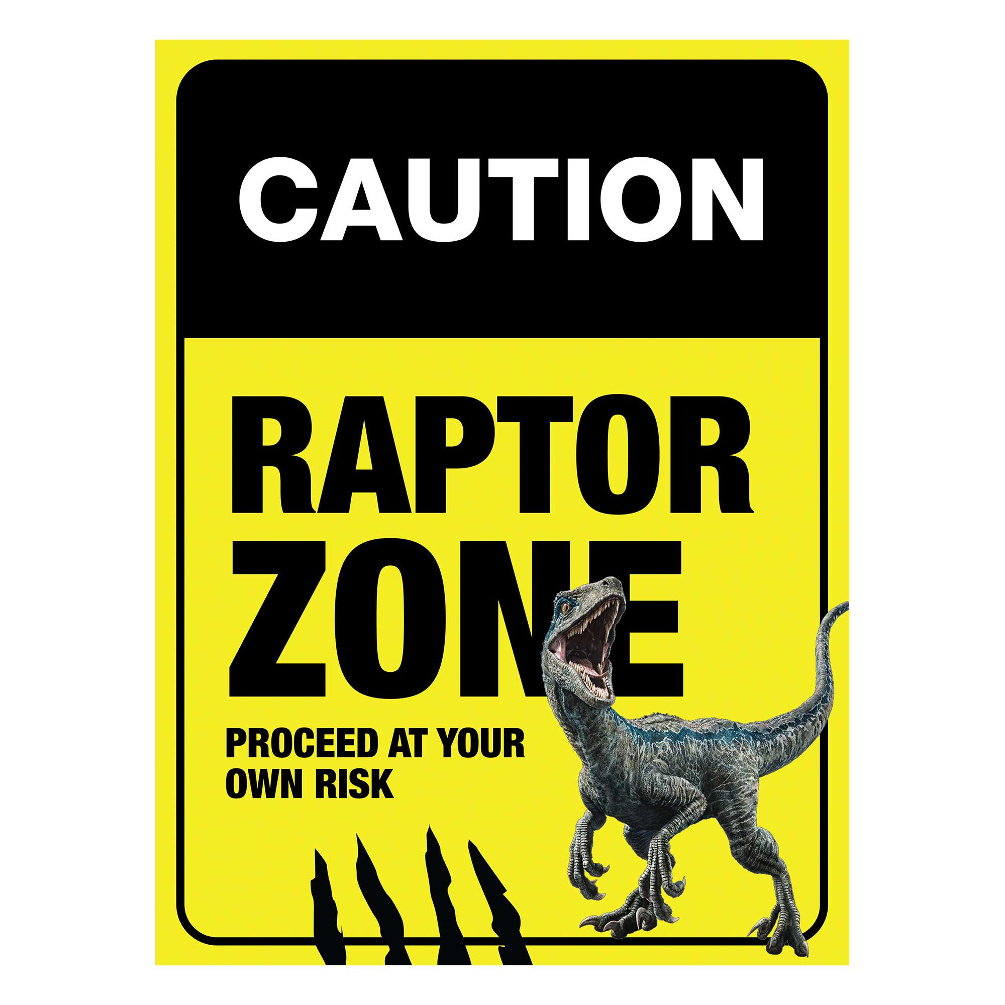 velociraptor free zone