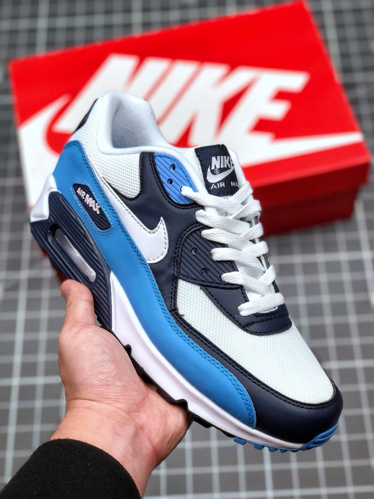 air max 90 unc blue