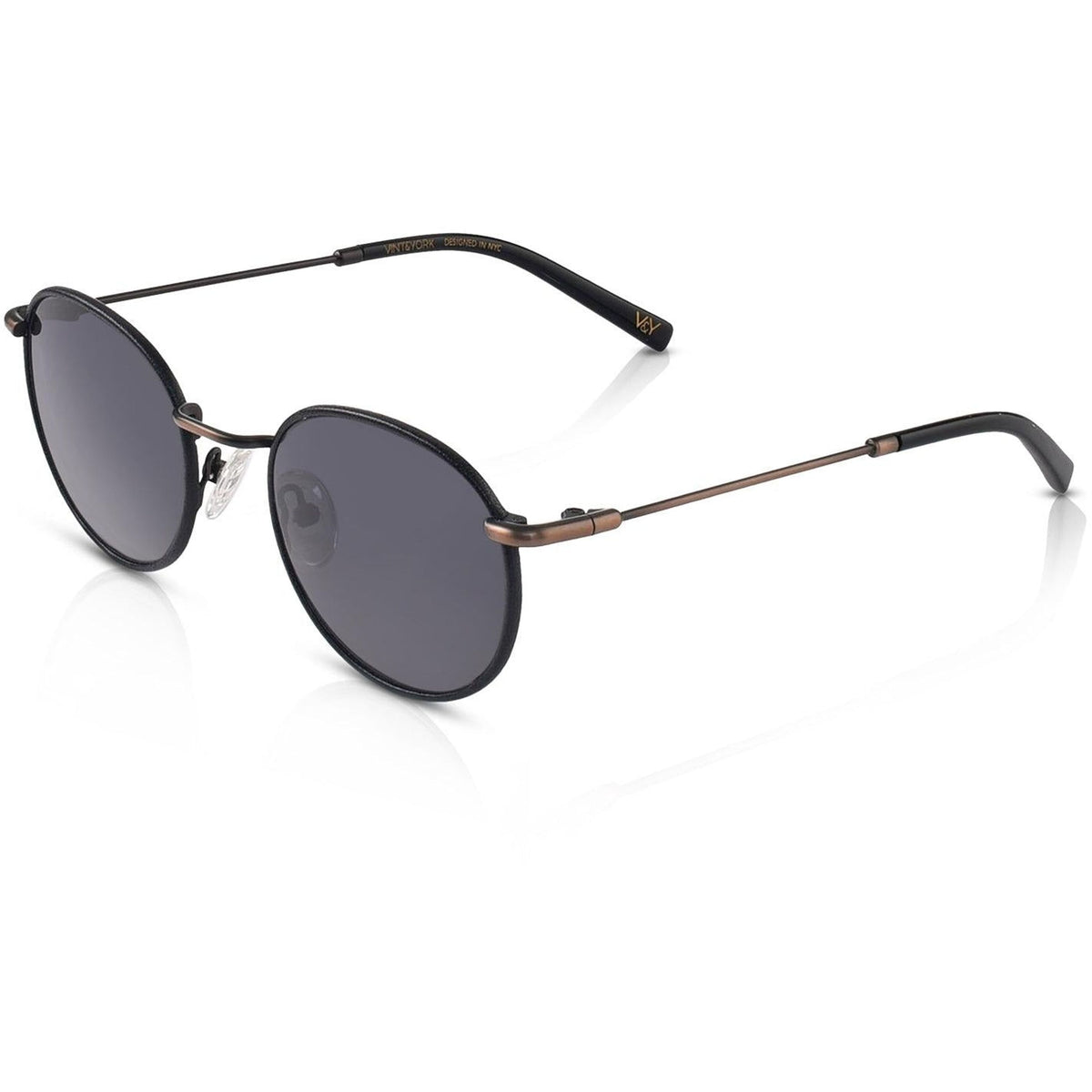 THE SWINGER Round Sunglasses – Vint and York pic