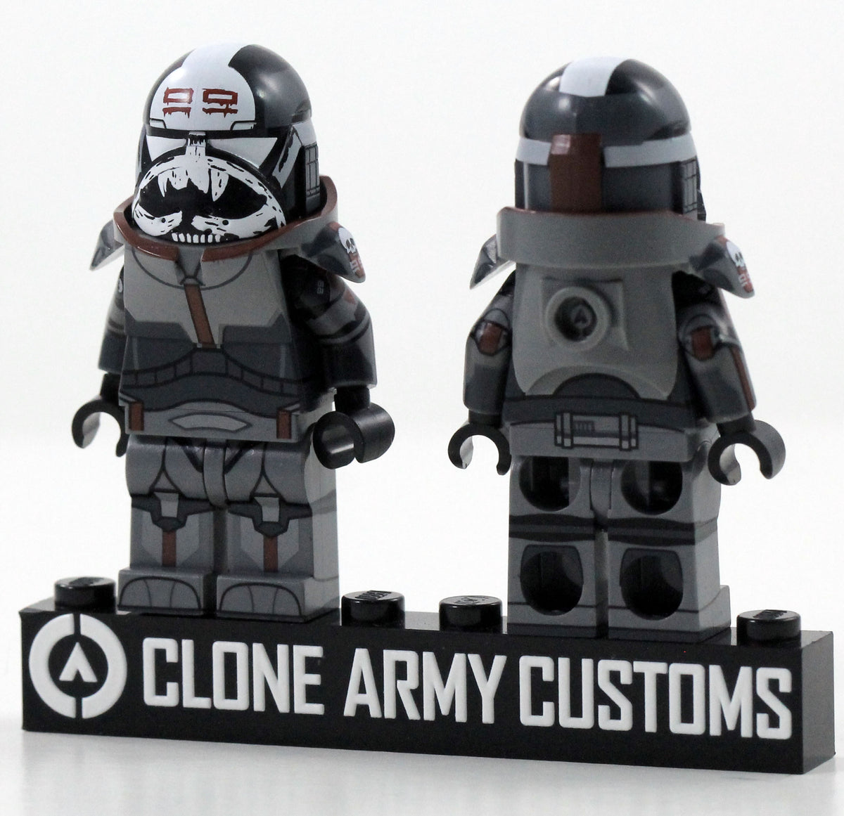 6Pcs Star Wars Custom The Bad Batch Star Clone Trooper Wrecker Crossh Minifigure 