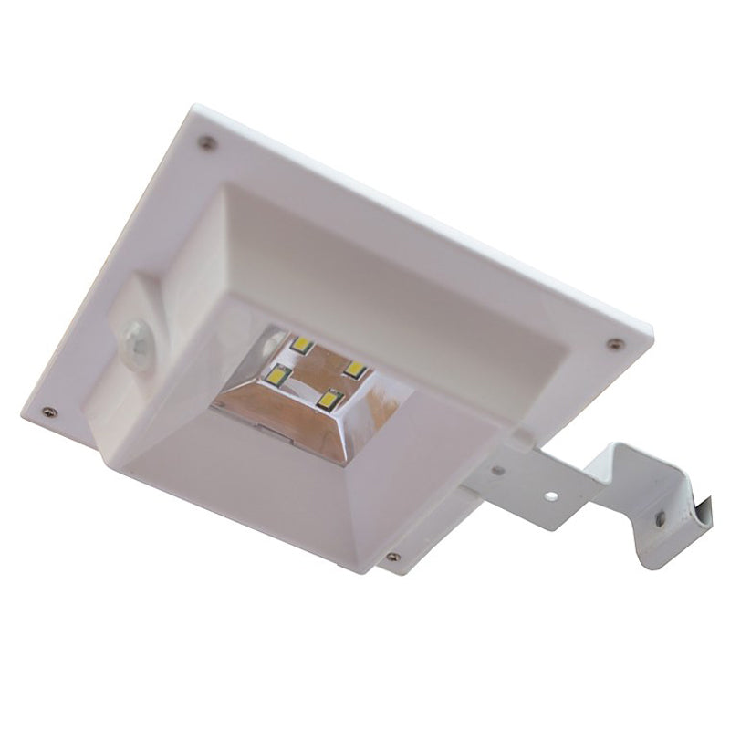 motion activated solar gutter lights