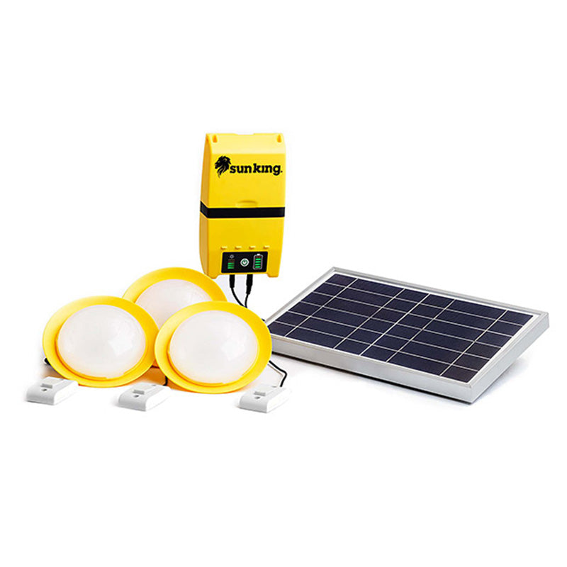 solar powered light with switch