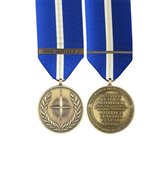 NATO /'Non Article 5/' Miniature Medal