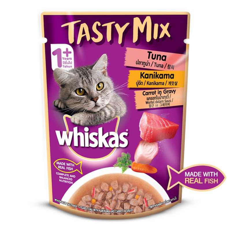 whiskas gravy cat food