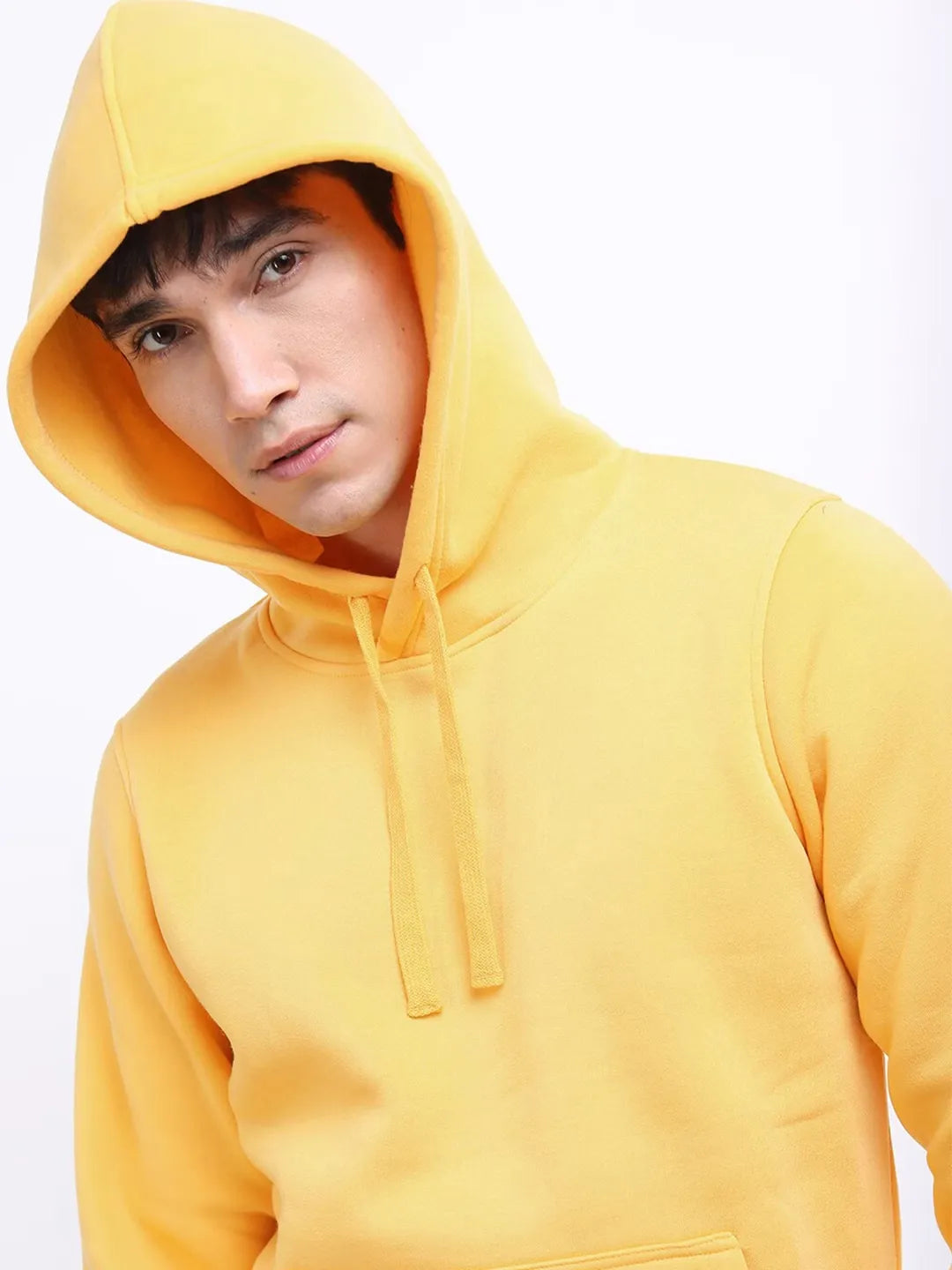 Hoodie For Men and Women (Unisex) Mustard Yellow Full Sleeves