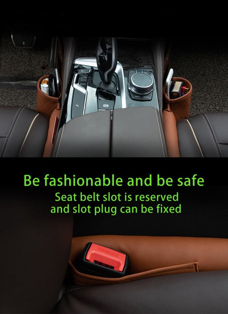Per Rifter auto Seat Seggiolino Gap stopper Pad Impedire agli oggetti di cadere mano slot Plug filler Leakproof Pelle PU Accessori per auto 2 pezzi Bianco 