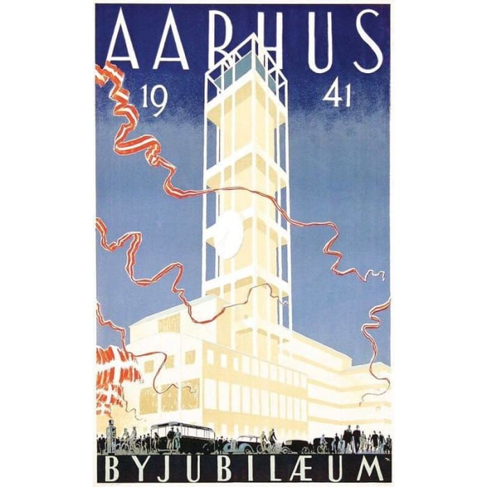 Vintage 1941 Tourism Poster Print A3/A4 – Poster UK