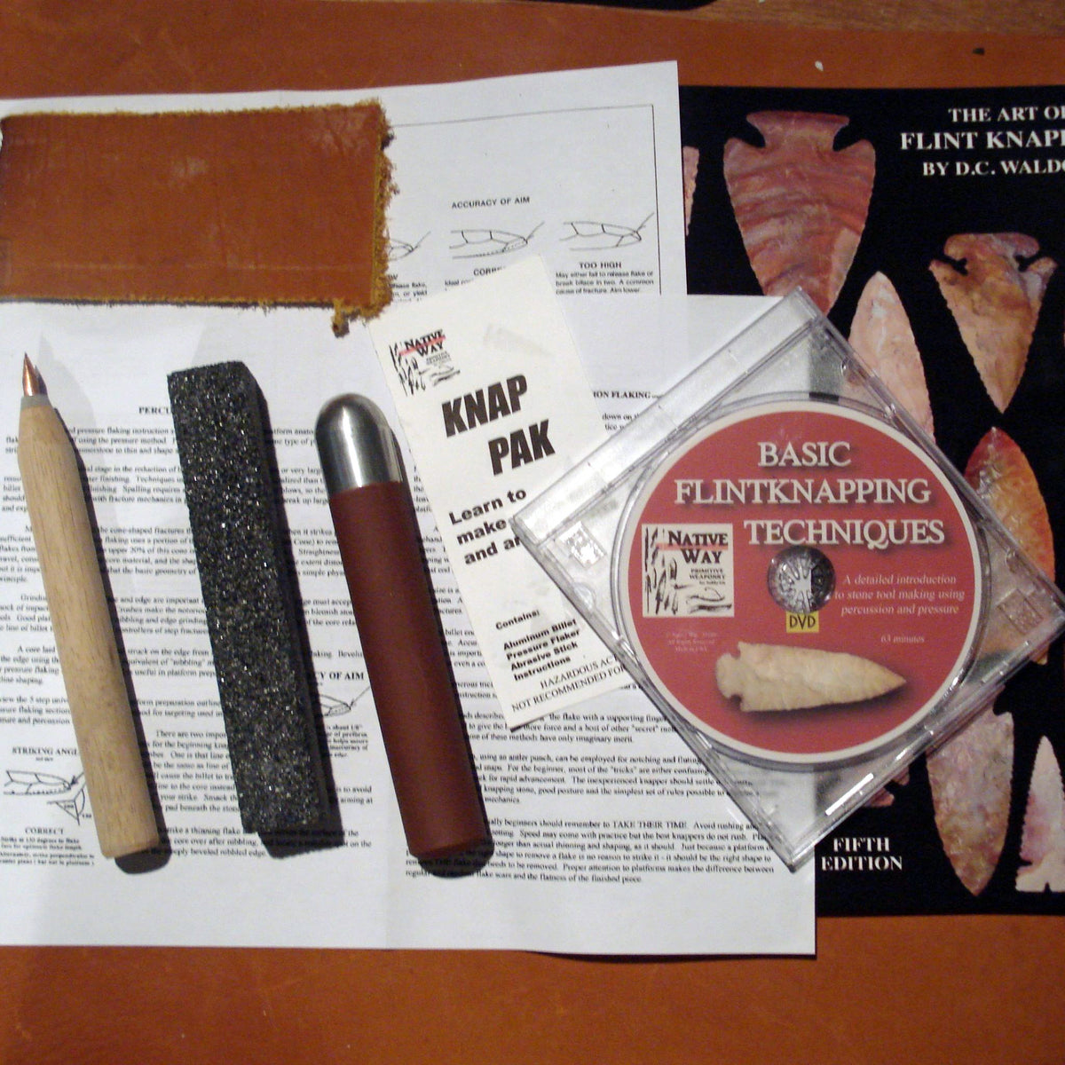 Flintknapping Tools Traditional & Modern Flint Knapping Tools & Kits