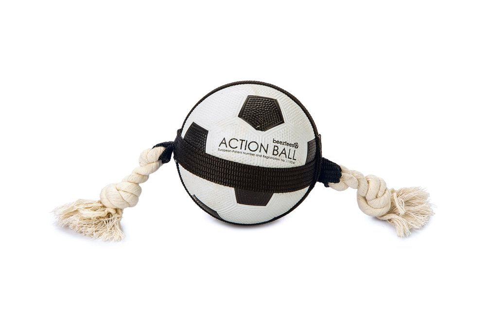 verbergen Bevestigen Internationale Voetbal voor honden | Hondenspeelgoed voetbal | Action bal met touw – Pip &  Pepper