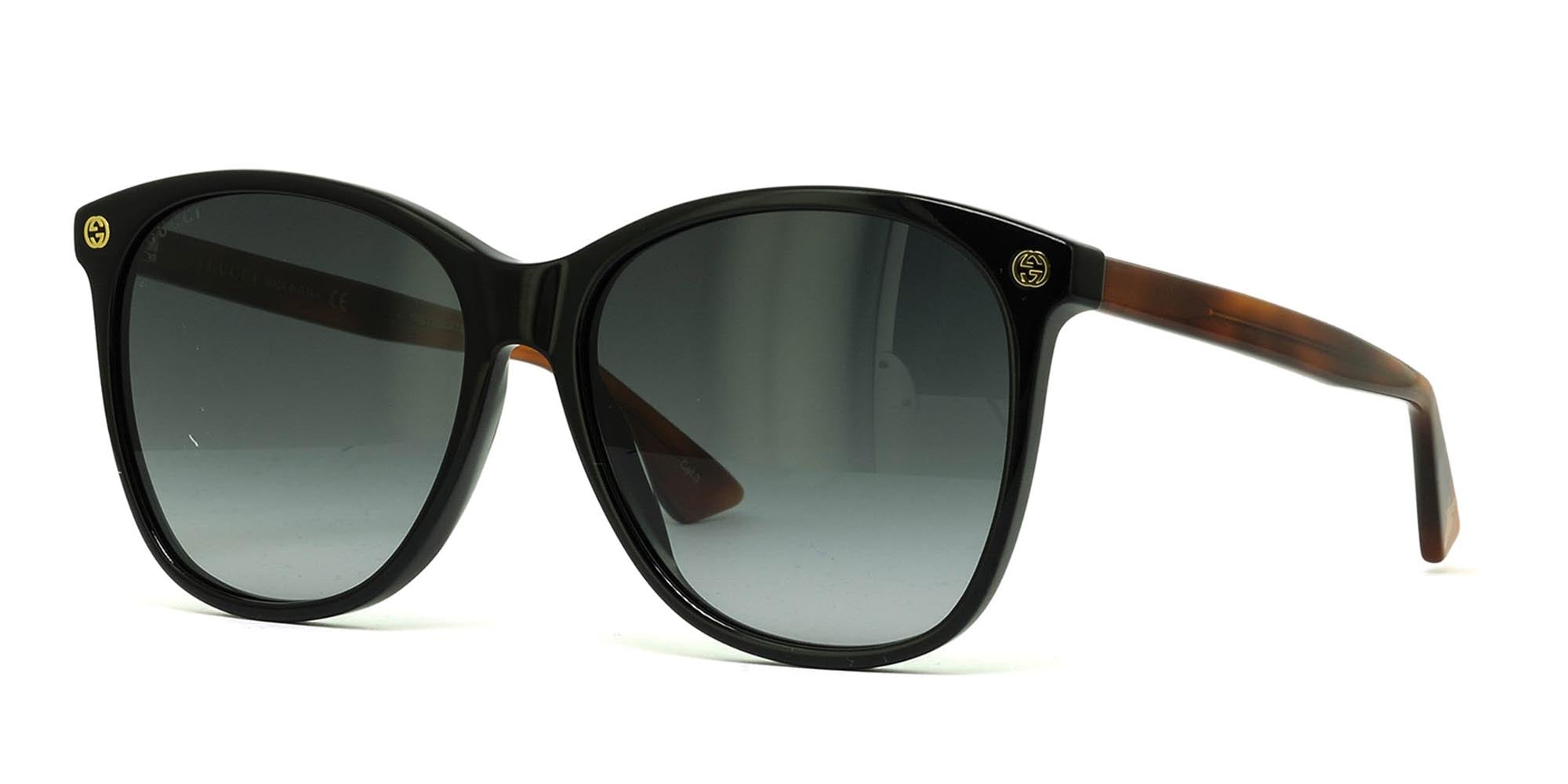 skovl korn Havn Gucci GG0024S Sunglasses | Fashion Eyewear US