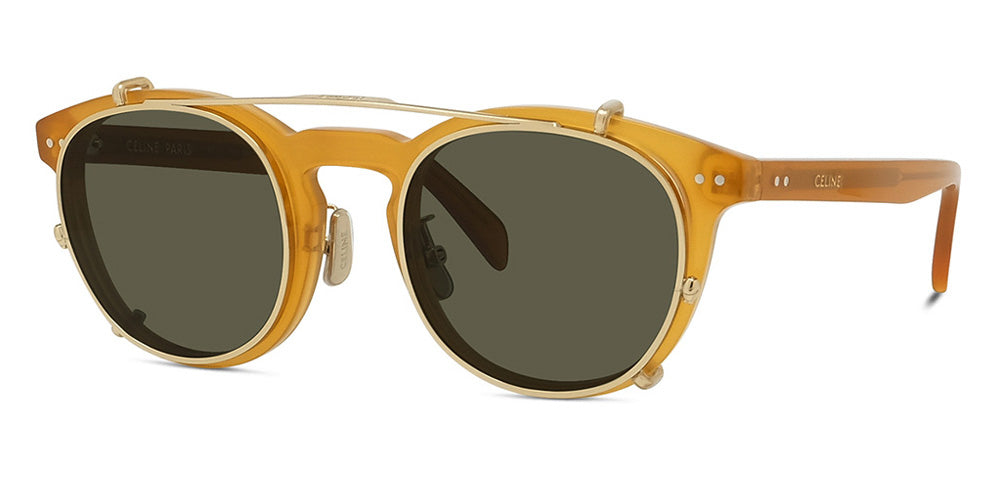 Celine CL40210U-CL Oval Sunglasses | Fashion Eyewear