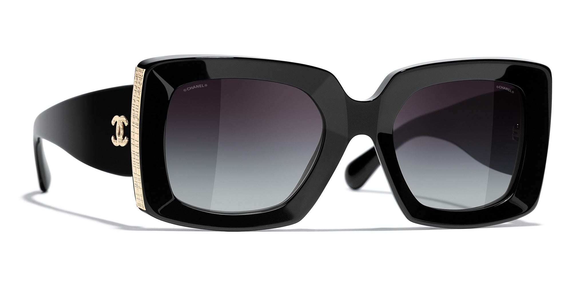 Wereldwijd hack Haarzelf CHANEL 5435 Rectangle Acetate Sunglasses | Fashion Eyewear