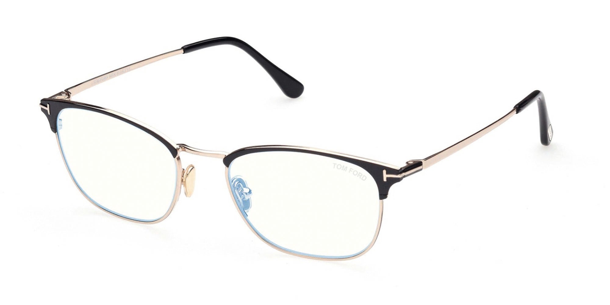 Tom Ford TF5750-B Rectangle Glasses | Fashion Eyewear