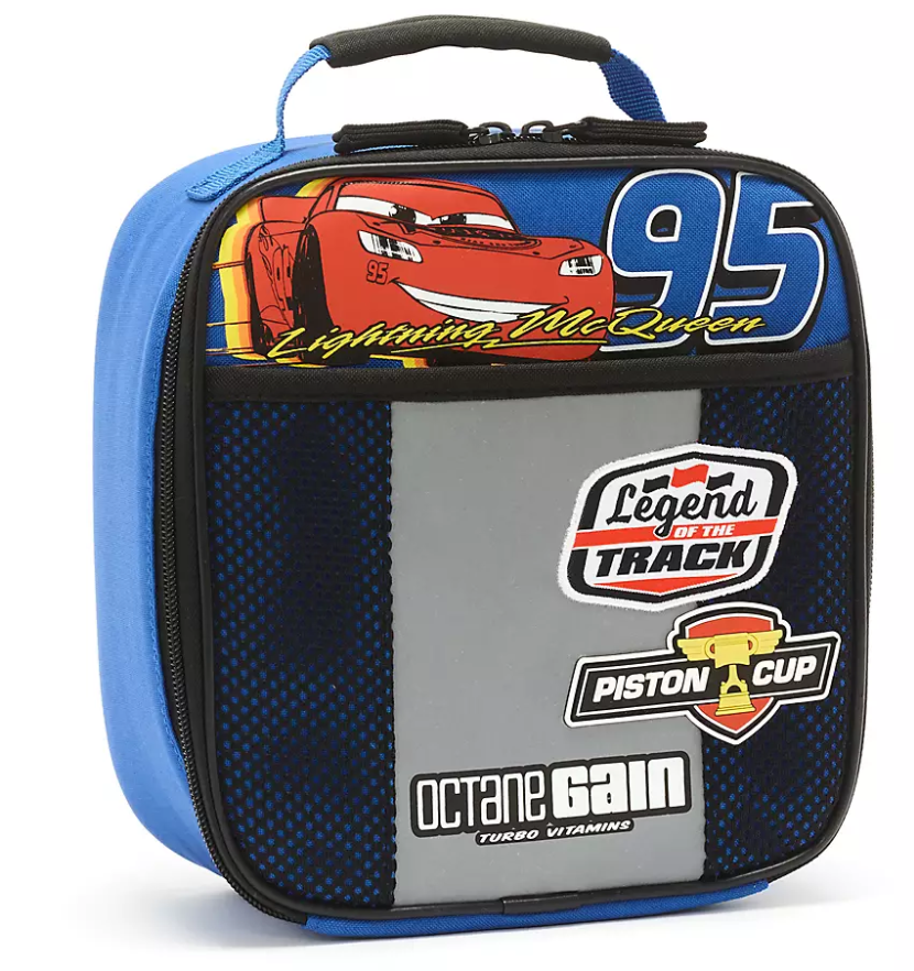 disney pixar cars lightning mcqueen lunch box