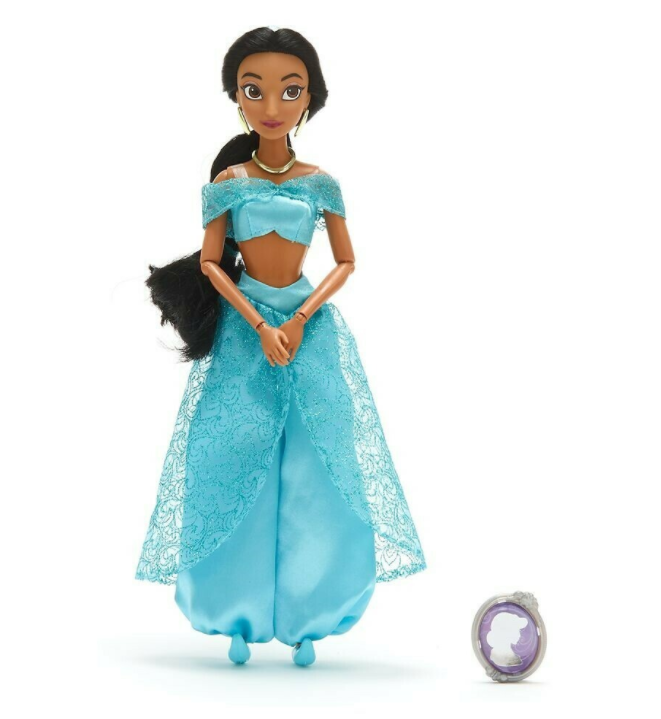 Disney Princess Tiana Classic 11 1/2" Doll with Ring Toy brand new in box 