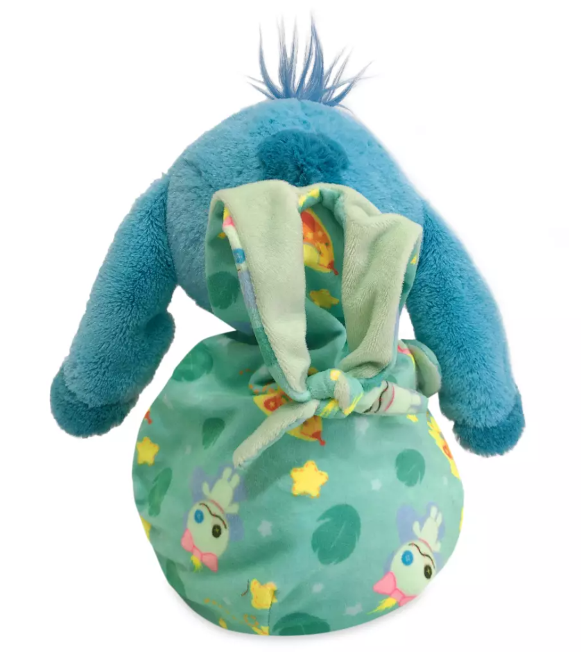 disney stuffed animals in blankets