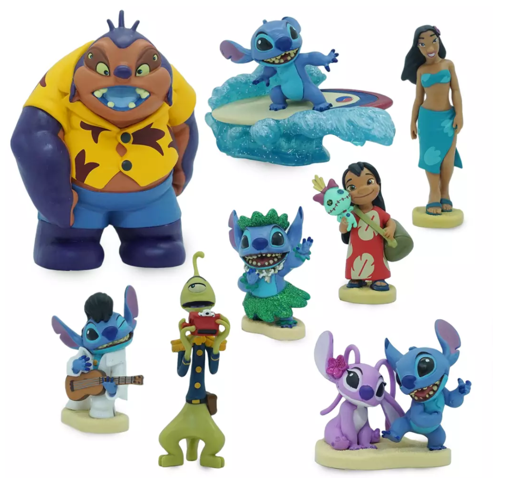 lilo and stitch figurine playset