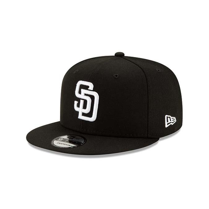 padres black and white hat