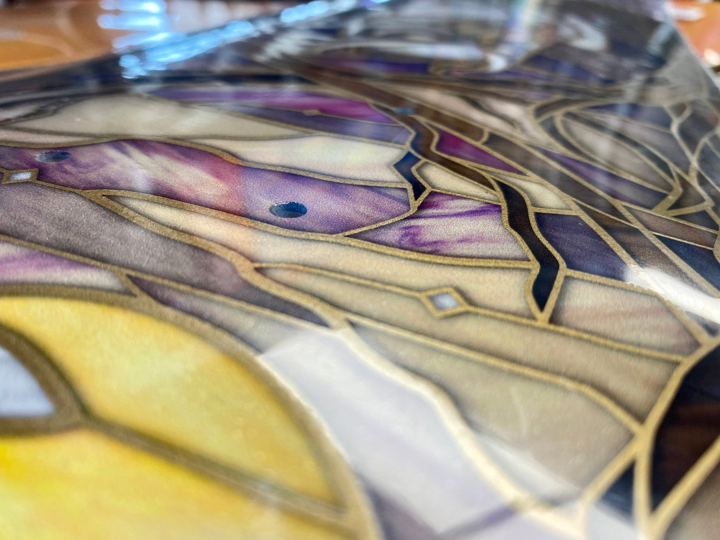 Real Jimmy Wilkins Cathedral Owl Skateboard Deck 8.5"