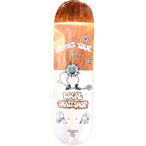 sterk Hedendaags dynastie DLX Mike Gigliotti LIMITED Skate Shop Day Skateboard Deck Brown 8.5" –  Anchors Skateshop