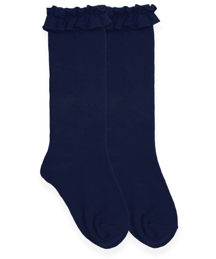 toddler navy knee socks