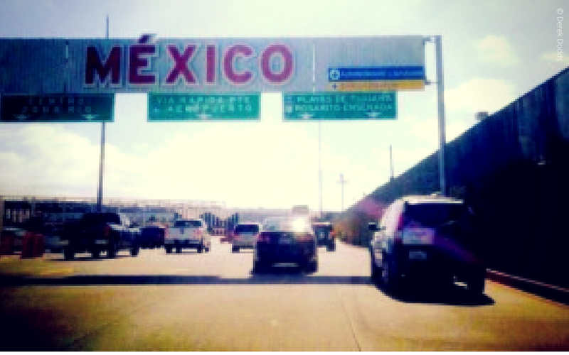 Boarder Crossing USA & Mexico Otay Mesa