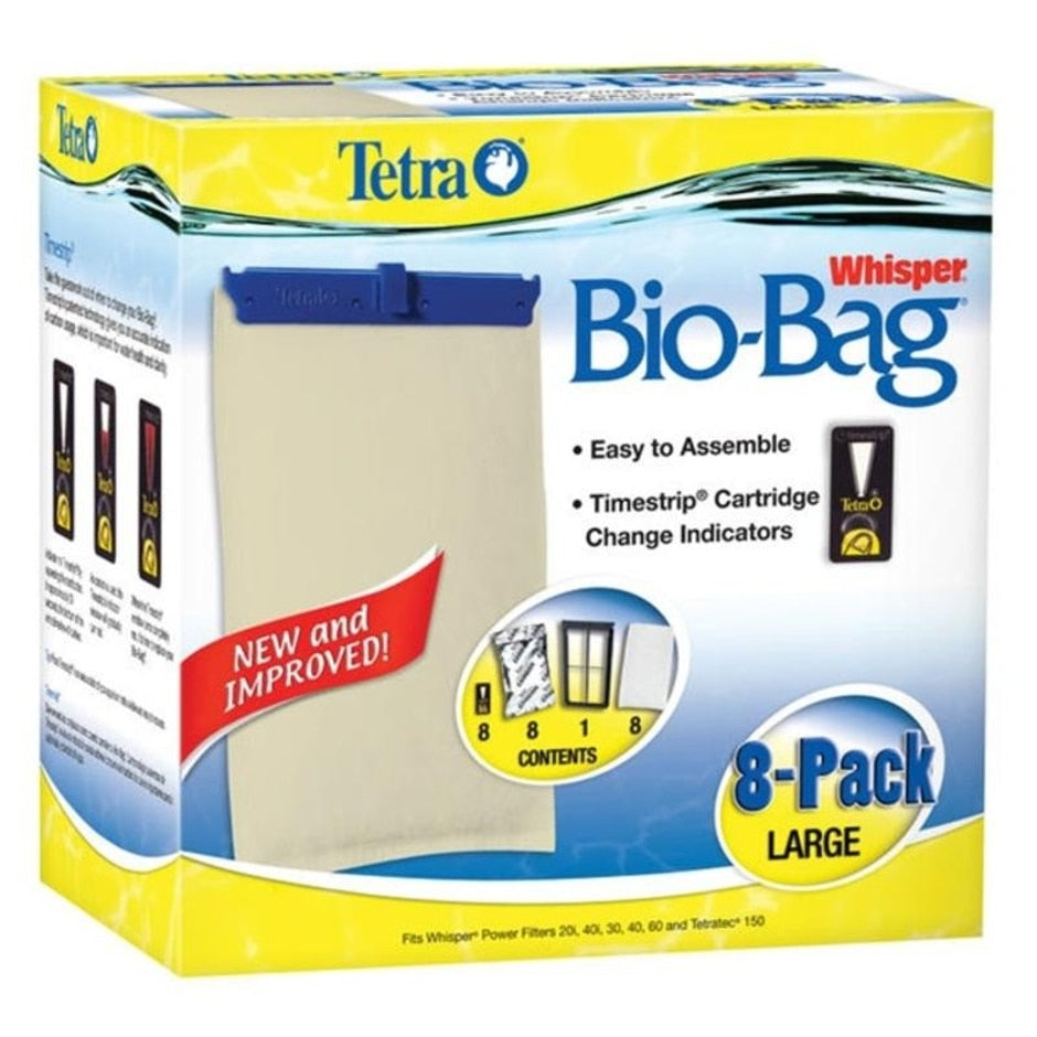 tetra whisper unassembled bio bag filter cartridges