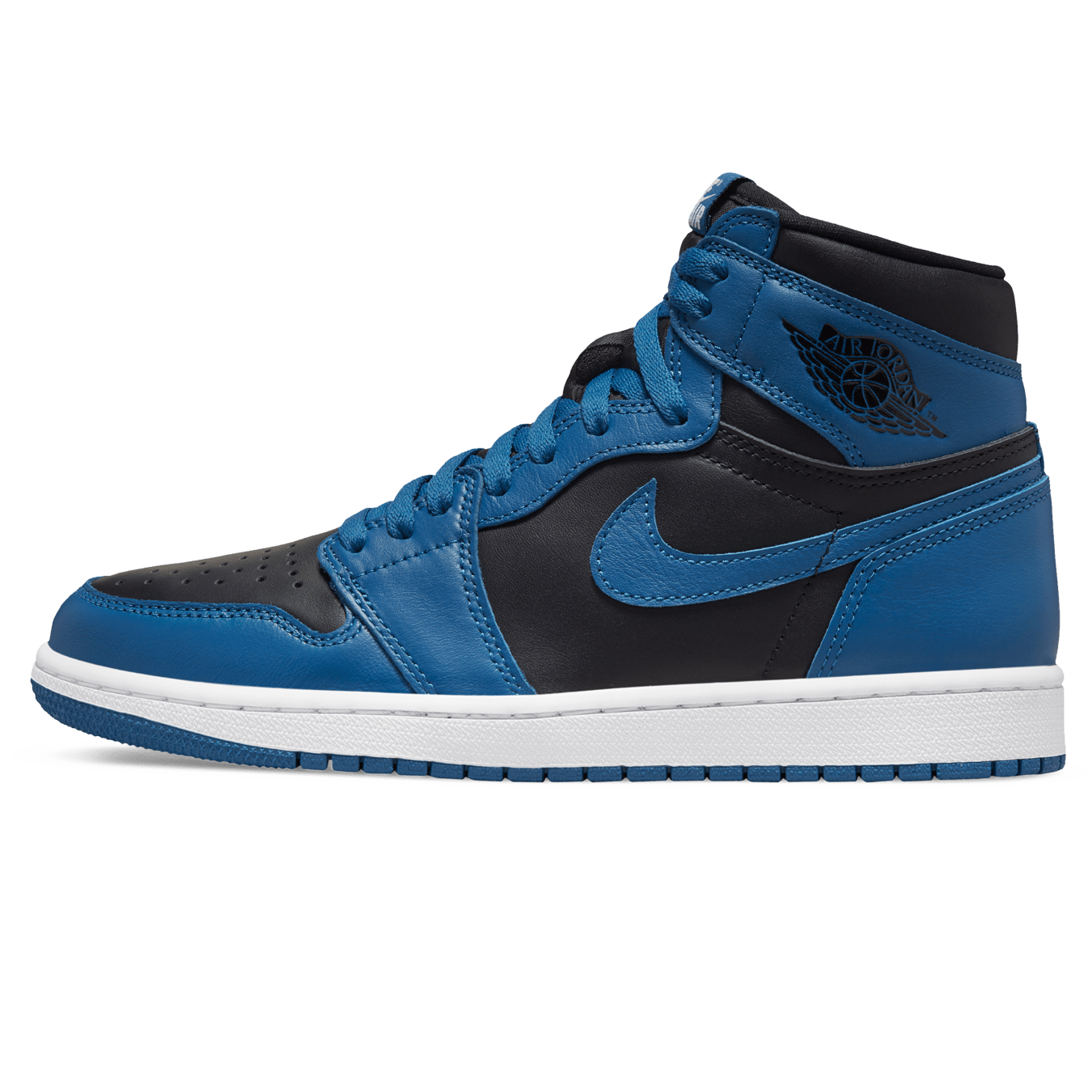 dark blue air jordans 1