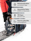 Skischuhtasche mit Helmfach und Rucksackfunktion SHAULA